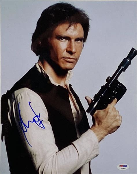 Lot Detail Star Wars Harrison Ford “han Solo” Oversized Signed “a