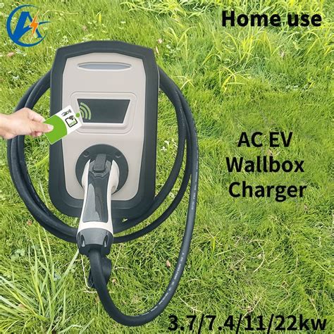 Manufacturer Factory 1phase 32A 7kw AC EV Wallbox Charger For Electric