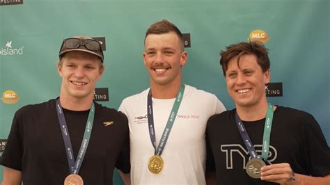 Nick Sloman Kareena Lee Perform Well At Australian Open Water Swimming