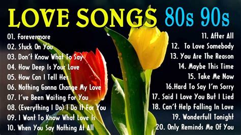 Love Songs Of The 70s 80s 90s 💖 Best Old Beautiful Love Songs 70s 80s