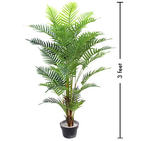 Buy Artificial Areca Palm Tree 3 Feet Elen India