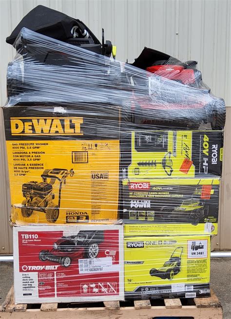 Outdoor Power Equipment Pallet Lot Id Untested Customer