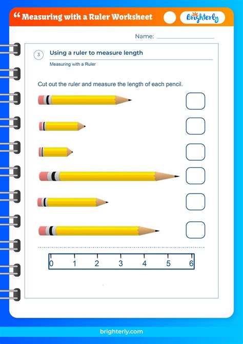 Measuring With A Ruler Worksheets