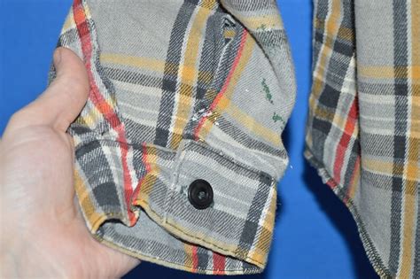 S Frostproof Plaid Flannel Work Shirt Medium Etsy