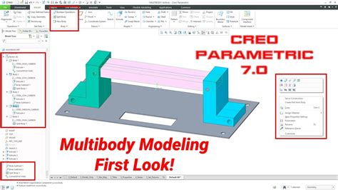 Creo Parametric Multibody Modeling First Look Youtube