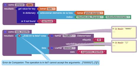 Error Is In List With A List As An Argument Mit App Inventor Help