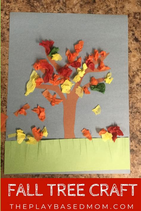 Fall Tree Craft for Preschoolers - The Play Based Mom