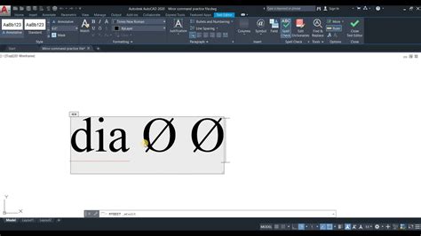 How To Type Dia Symbol In Autocad Printable Online