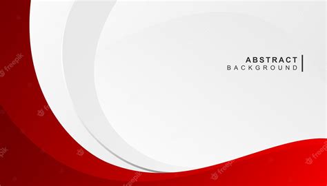 Premium Vector Red Curve On A White Background Vector