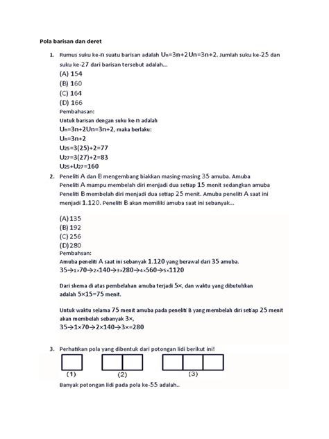 Kumpulan Soal Limit Pdf