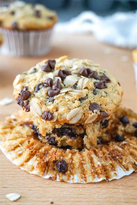 Oatmeal Chocolate Chip Muffins Baking For Friends