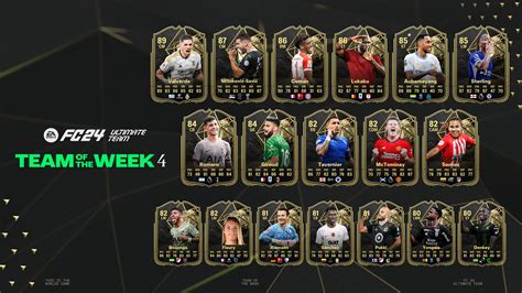 Ea Fc 24 Totw 4 Cards Revealed