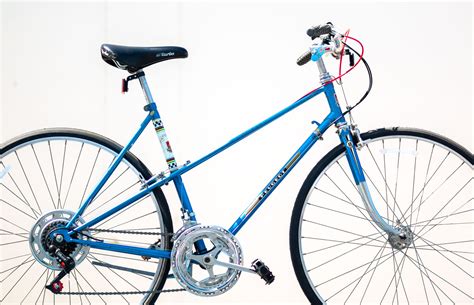 Peugeot Vintage Recorde Du Monde Mixte Speed Road Bike Blue Used