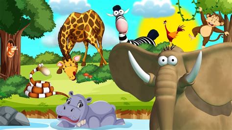 Gazoon Jungle Fun Funny Animal Cartoons For Kids By Hooplakidz Tv