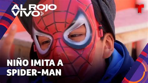 Un niño se deja picar por araña para ser un superhéroe pero puso en