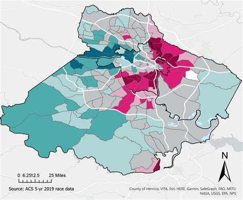 Residential Segregation in the Richmond Metro Area - HOME of VA HOME of VA