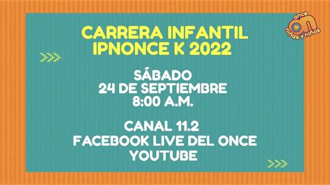 Acomp Anos A La Carrera Infantil Ipn Oncek Youtube