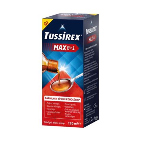 TUSSIREX MAX 8IN1 SZIRUP 120ML Kígyó Webpatika