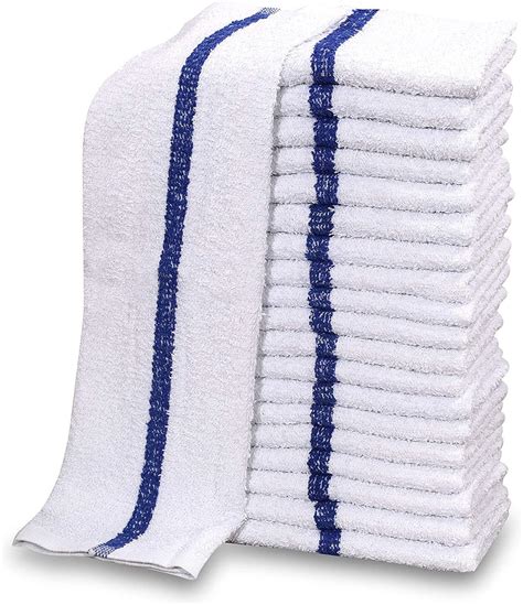 Amazon Gold Textiles New Cotton Blend White Restaurant Bar Mops