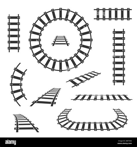 Free Printable Train Track Template Atelier Yuwaciaojp