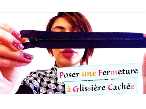 Tuto couture Poser une fermeture à glissière cachée YouTube