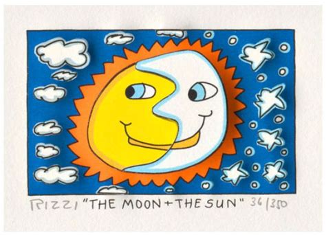 James Rizzi The Moon The Sun Galerie Zimmermann Und Heitmann