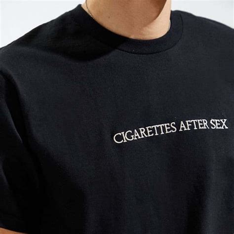 Cigarettes After Sex Aesthetic Minimalist Statement Unisex Tshirt Band