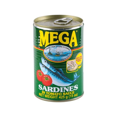 Mega Sardines Original Tomato Sauce 155g Corinthian Distributors