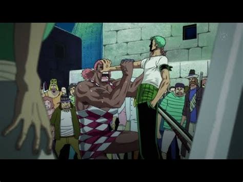 Zoro Distrugge I Cacciatori Di Taglie Di Whiskey Peak One Piece ITA