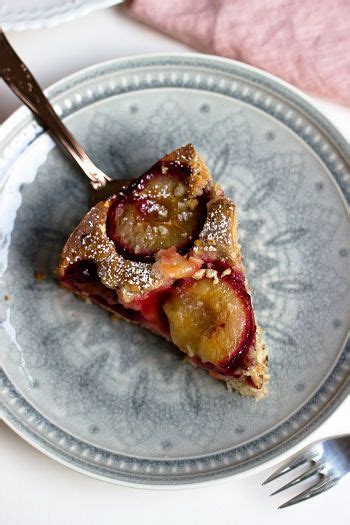 Schneller Einfacher R Hrkuchen Mit Gew Rzen Und Pflaumen