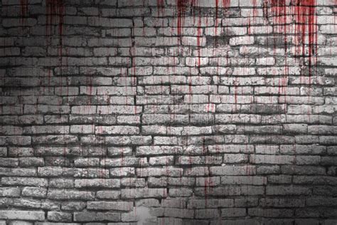 Bloody Wall Stock Image Image Of White Design Texture 60639259