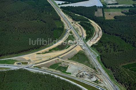 Luftaufnahme Gro Ziethen Baustelle Zum Um Und Ausbau Des