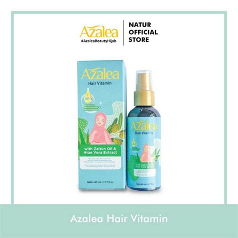 Jual AZALEA Hair Vitamin With Zaitun Oil Aloe Vera Extract 80ml