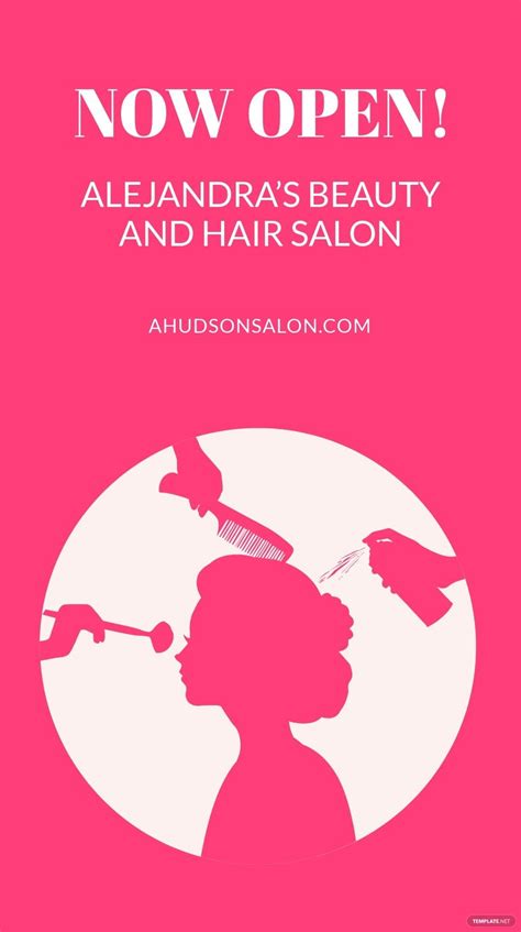 Free Beauty And Hair Salon Instagram Story Template Edit Online And Download