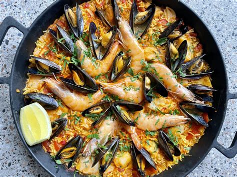 Seafood Fideuà Outback Barbecues