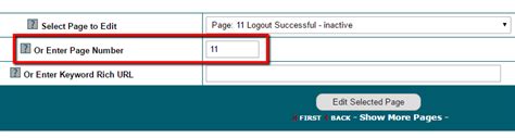 customizing  logout page