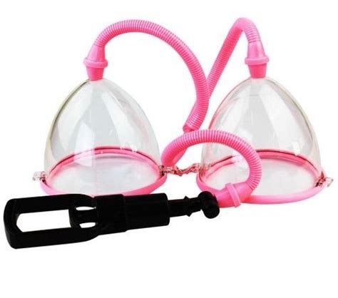 Adult Games Plastic Manual Vacuum Suction Breast Enlarger Enhancer Pump