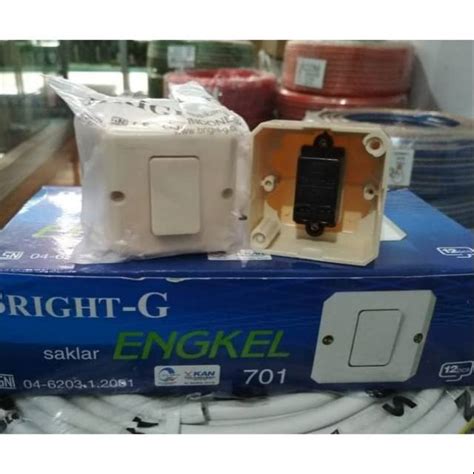 Jual Saklar Engkel Saklar Tunggal Tempel Ob Bright G Shopee Indonesia