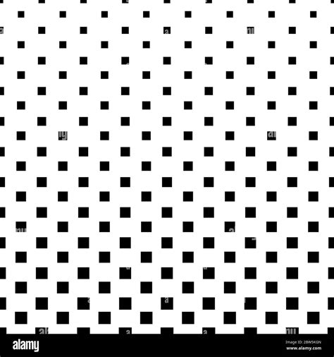 Geometric Pattern Of Black Squares On A White Backgroundseamless In