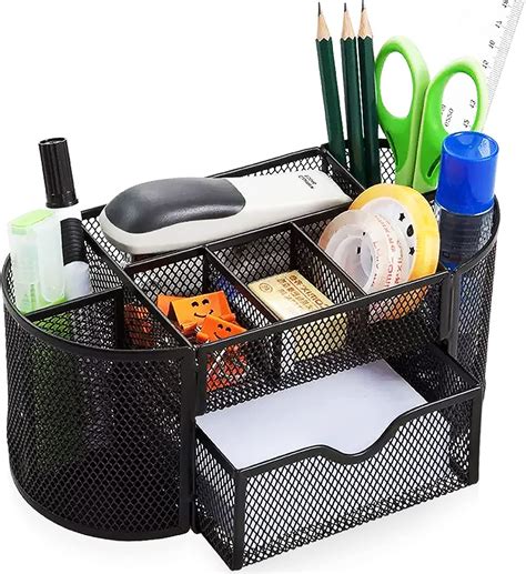 Amazon Refand Mesh Desk Organizer Desktop Office Supplies Multi