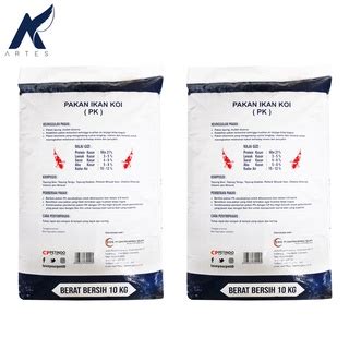 Jual PK PAKAN IKAN KOI CP BIRU FLOATING Makanan Pelet Pellet Ikan Hias