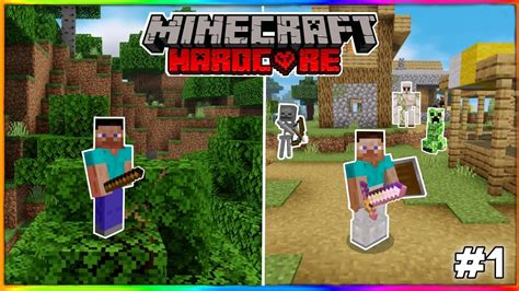 Minecraft Hardcore Survival Series Journey Begin Ep1 Youtube