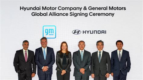 Hydrogen Cars Gm And Hyundai Sign Mou Deal On Hydrogen And More