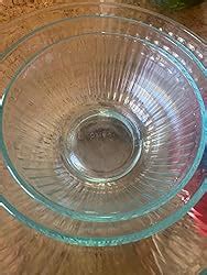 Amazon Pyrex Sculpted 3 Pack Glass Mixing Bowls 1 3 QT 2 3 QT 4