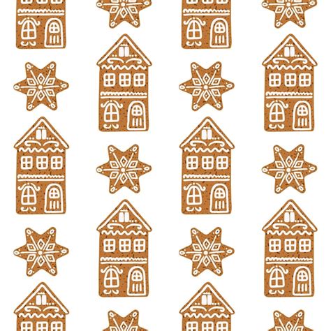 Premium Vector Gingerbread Christmas Cookies