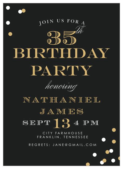 Birthday Invitations And Birthday Party Invites Basic Invite