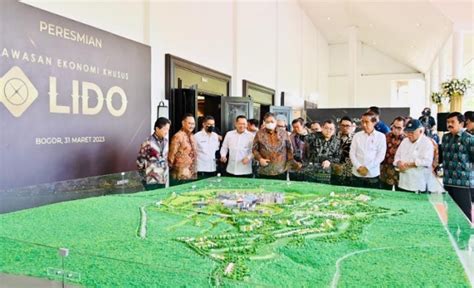 Resmikan Kek Lido Presiden Sebut Akan Menambah Nilai Nilai