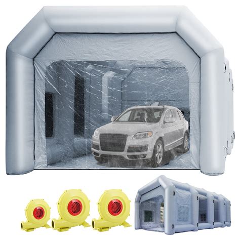 30x20x13ft Portable Grey Inflatable Paint Booth Inflatable Paint Booth