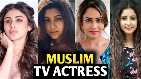 20 Most Beautiful Muslim Indian TV Actress | You Don't Know - YouTube