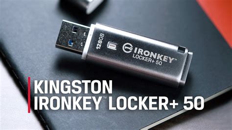 USB Drive With XTS AES Encryption Kingston IronKey Locker 50